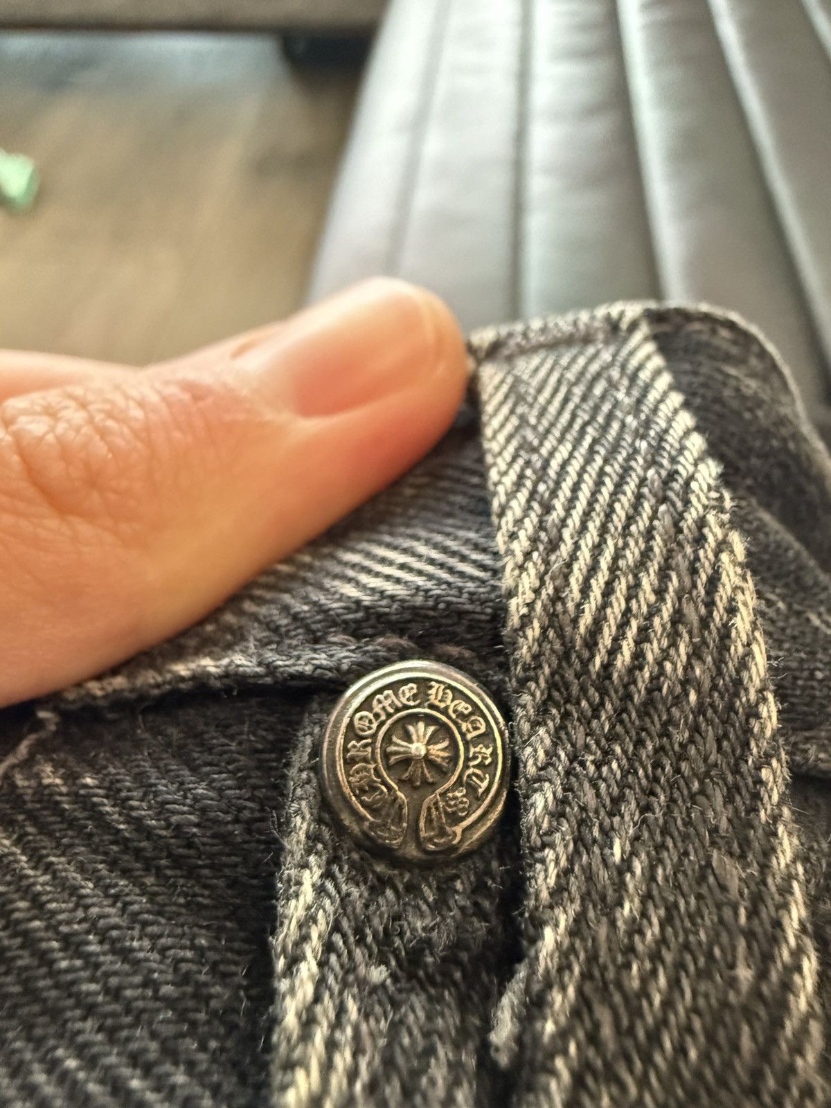 Chrome Hearts Chrome Hearts Vintage 501 Jeans Size US 32 / EU 48 - 6 Thumbnail
