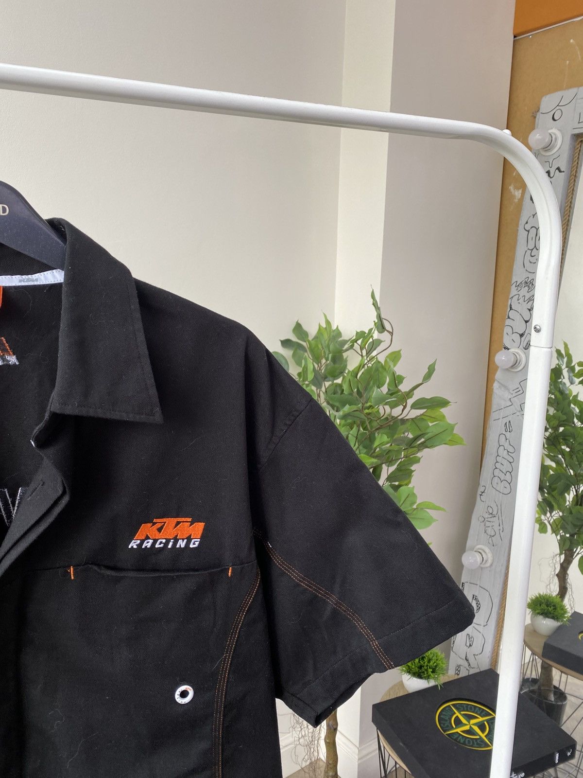 Vintage Vintage KTM Racing Button up shirt Size US XL / EU 56 / 4 - 8 Thumbnail
