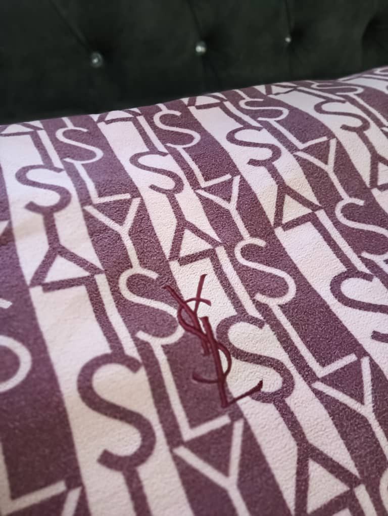 Yves Saint Laurent Vintage YSL throw blanket 120cmx200cm Size ONE SIZE - 1 Thumbnail