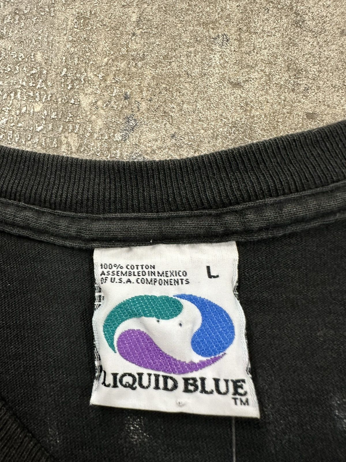 Liquid Blue Vintage 90s Liquid Blue Siberian Tiger Animal Nature T-Shirt Size US L / EU 52-54 / 3 - 17 Thumbnail