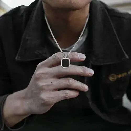 VIBE Men's chain with pendant Size ONE SIZE - 2 Thumbnail