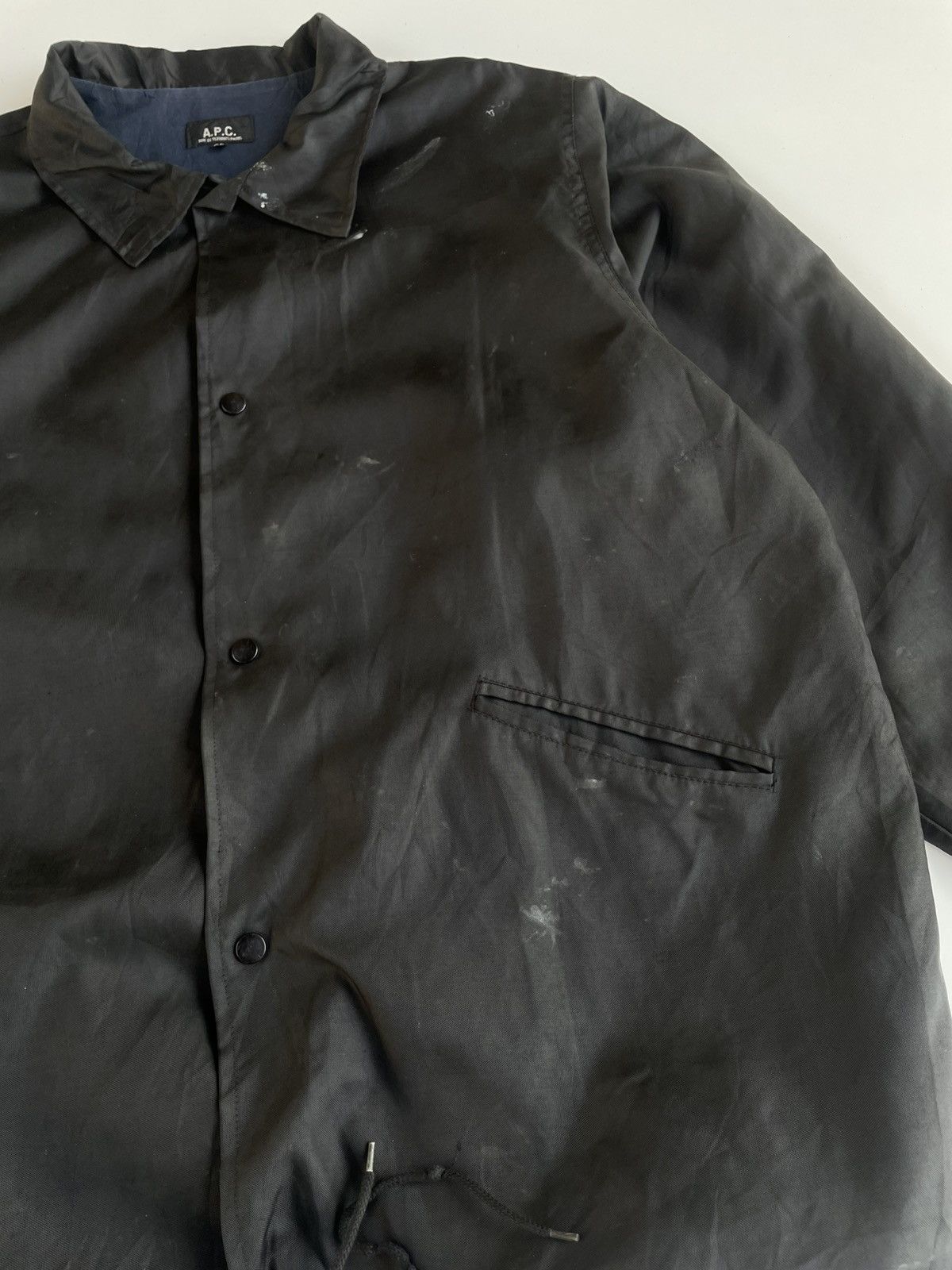 A.P.C. Vintage 90s A.P.C Coach Jacket Size US XL / EU 56 / 4 - 2 Thumbnail