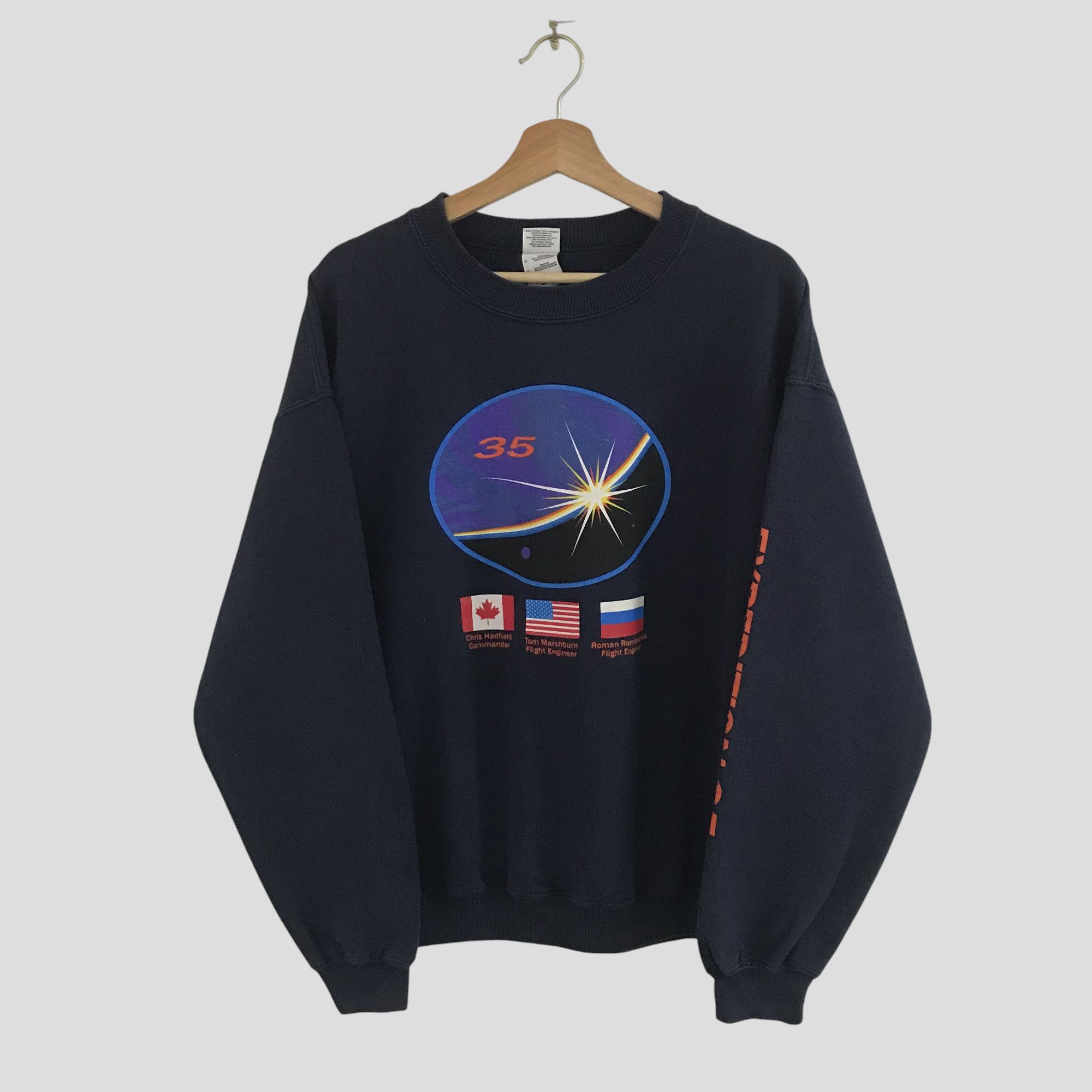 U.S. Expedition Vintage Y2K Expedition Blue Sweatshirt - 547 Size US XL / EU 56 / 4 - 1 Thumbnail