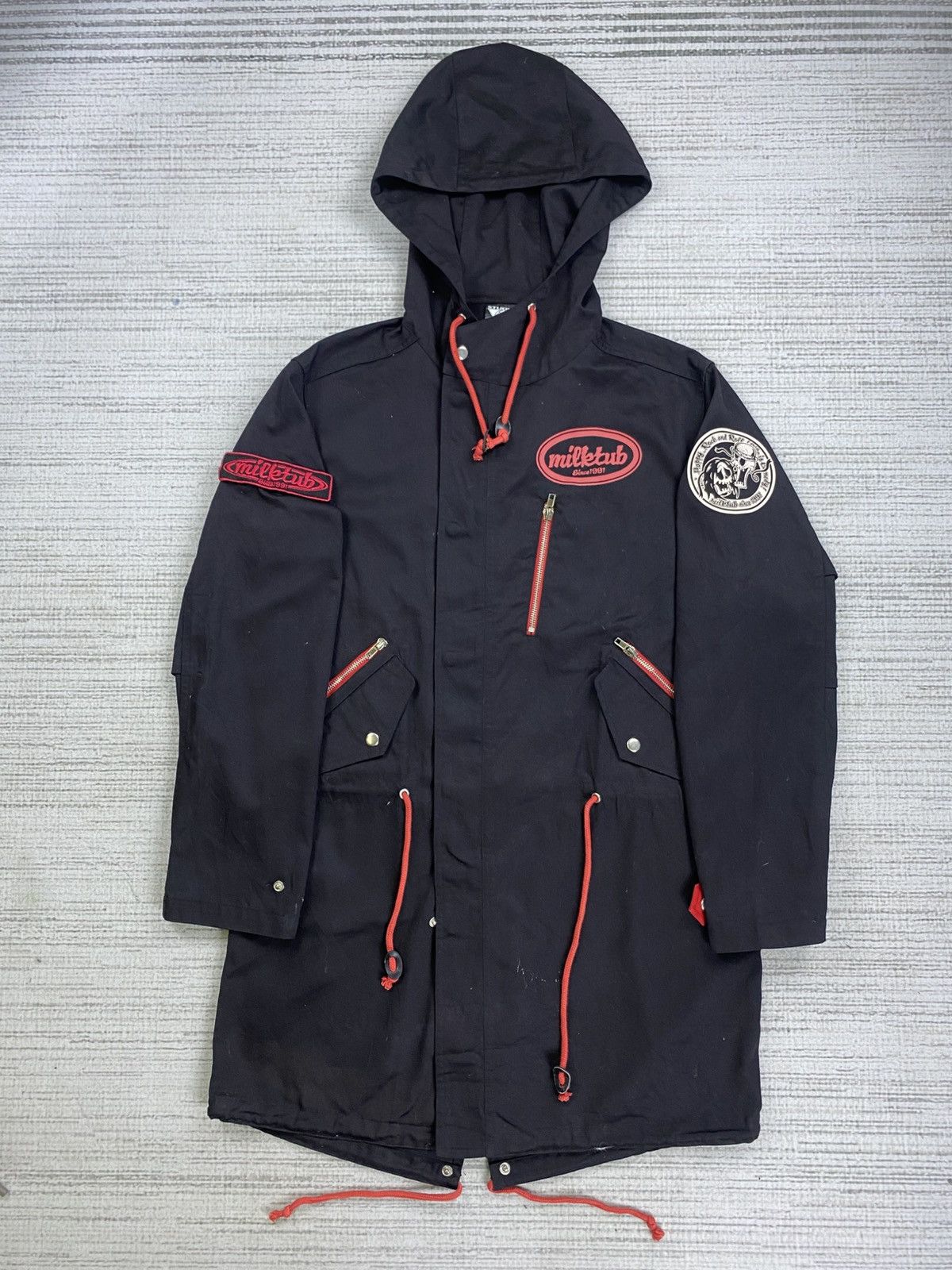 Seditionaries 🔥🔥Studio 696 Milktub Multipocket Punk Style Hoodie Jacket Size US M / EU 48-50 / 2 - 1 Thumbnail