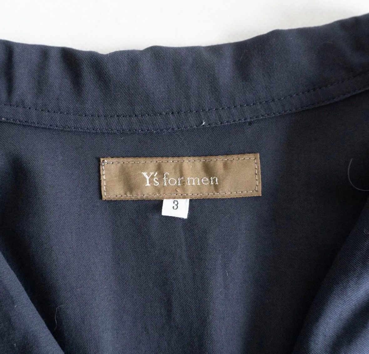 Yohji Yamamoto Yohji Yamamoto 1990s Short Sleeve Shirt Size US L / EU 52-54 / 3 - 3 Thumbnail