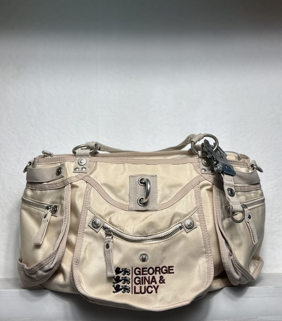 George Gina & Lucy BASIC CM - Borsa a mano - choc a lot/marrone
