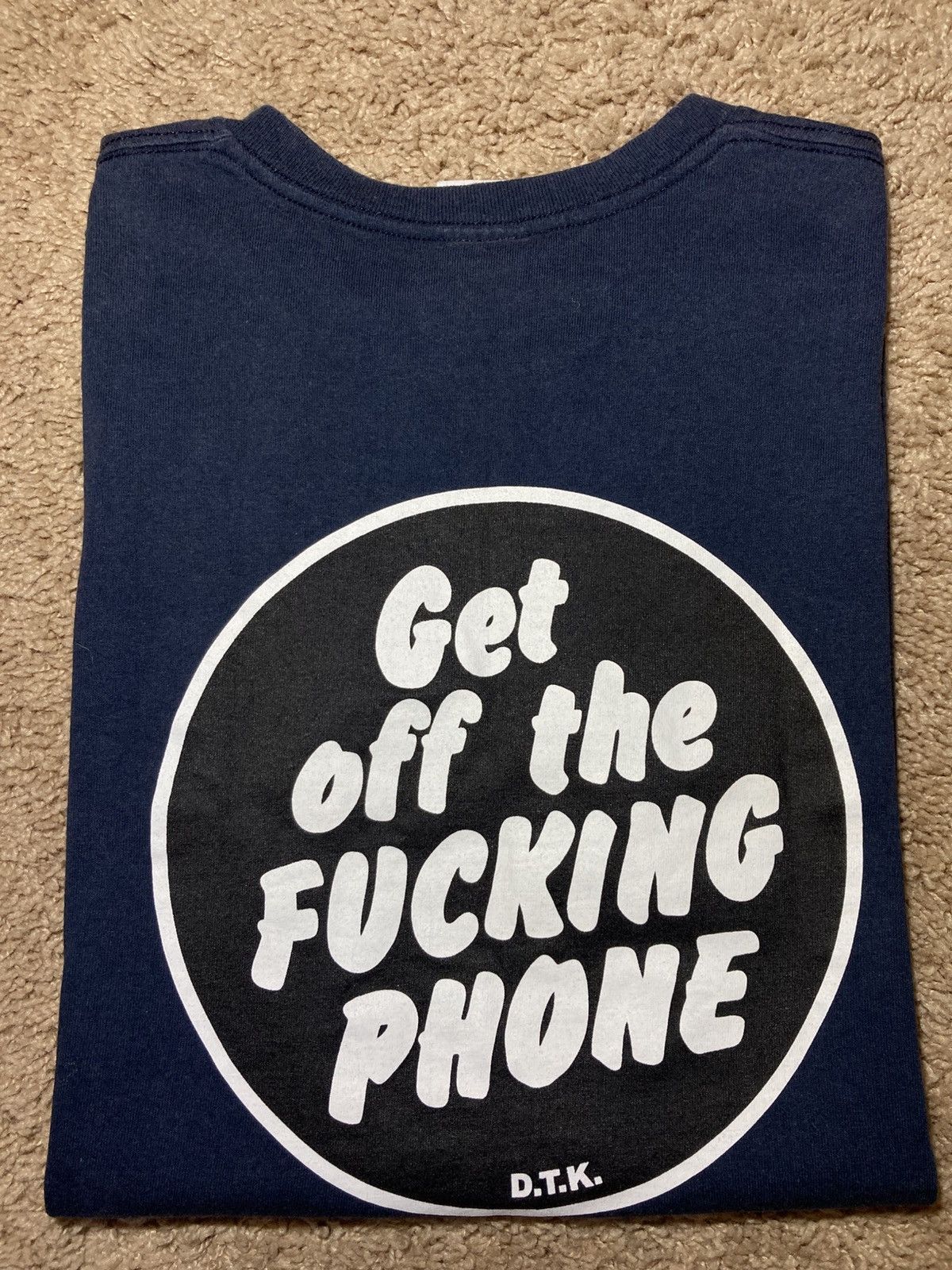 Supreme Supreme Get Off Fucking Phone Tee | Grailed
