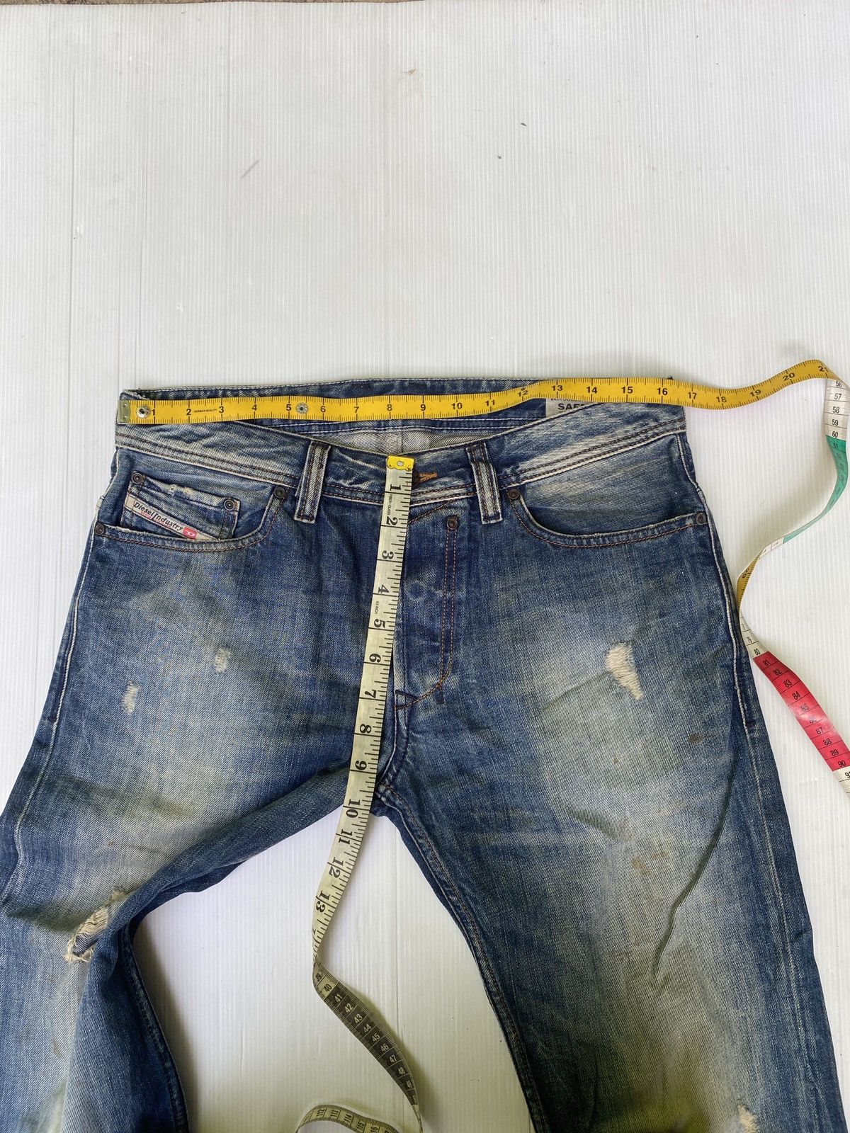 Diesel × Vintage Vintage diesel safado denim Size US 32 / EU 48 - 12 Thumbnail