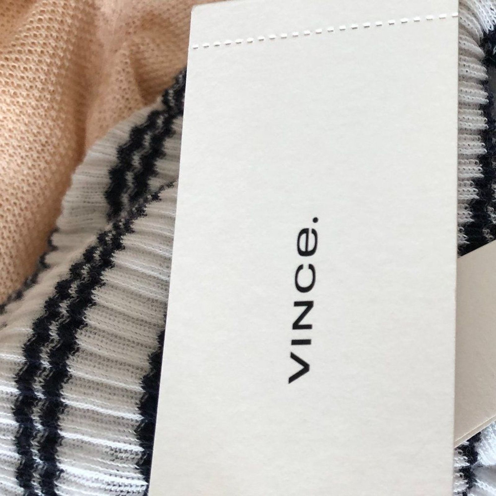 Vince Stripe Ribbed Boatneck Cotton Sweater from Vince Size XS / US 0-2 / IT 36-38 - 6 Thumbnail