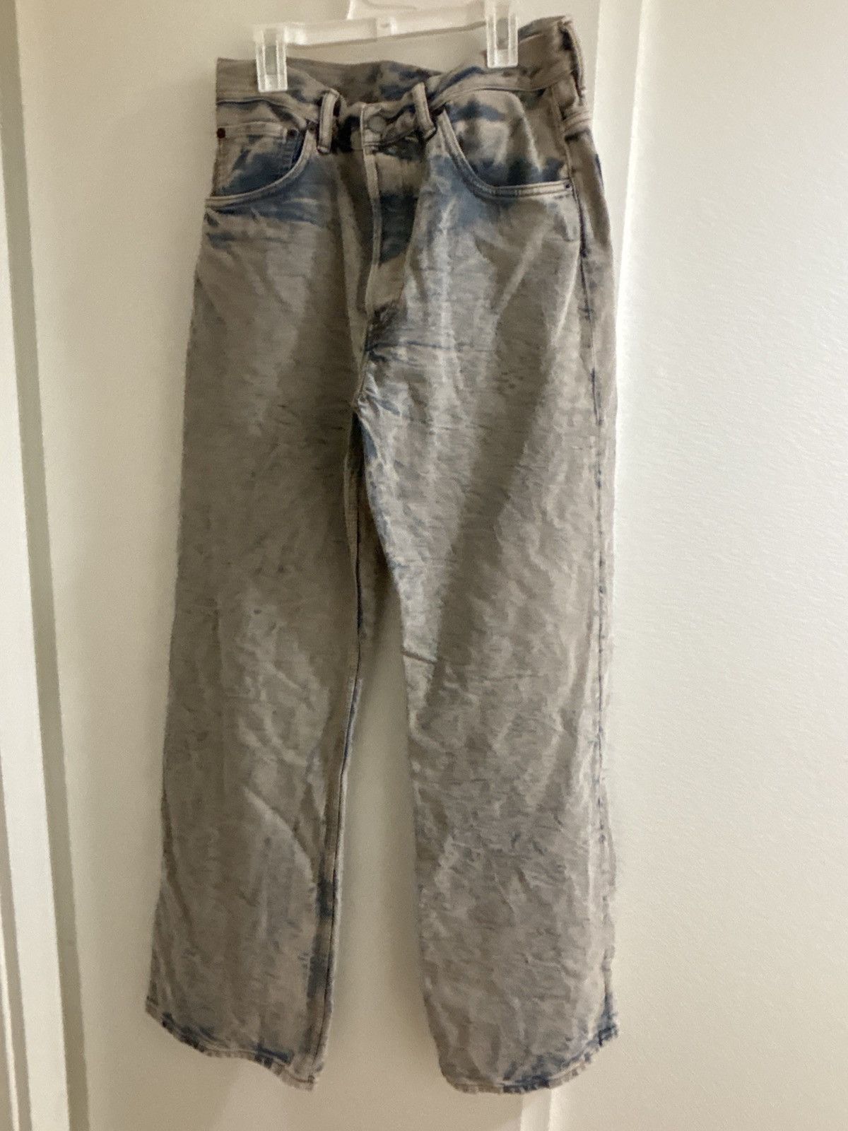 Acne Studios Acne Studios 2021m rocky road beige bootcut jeans