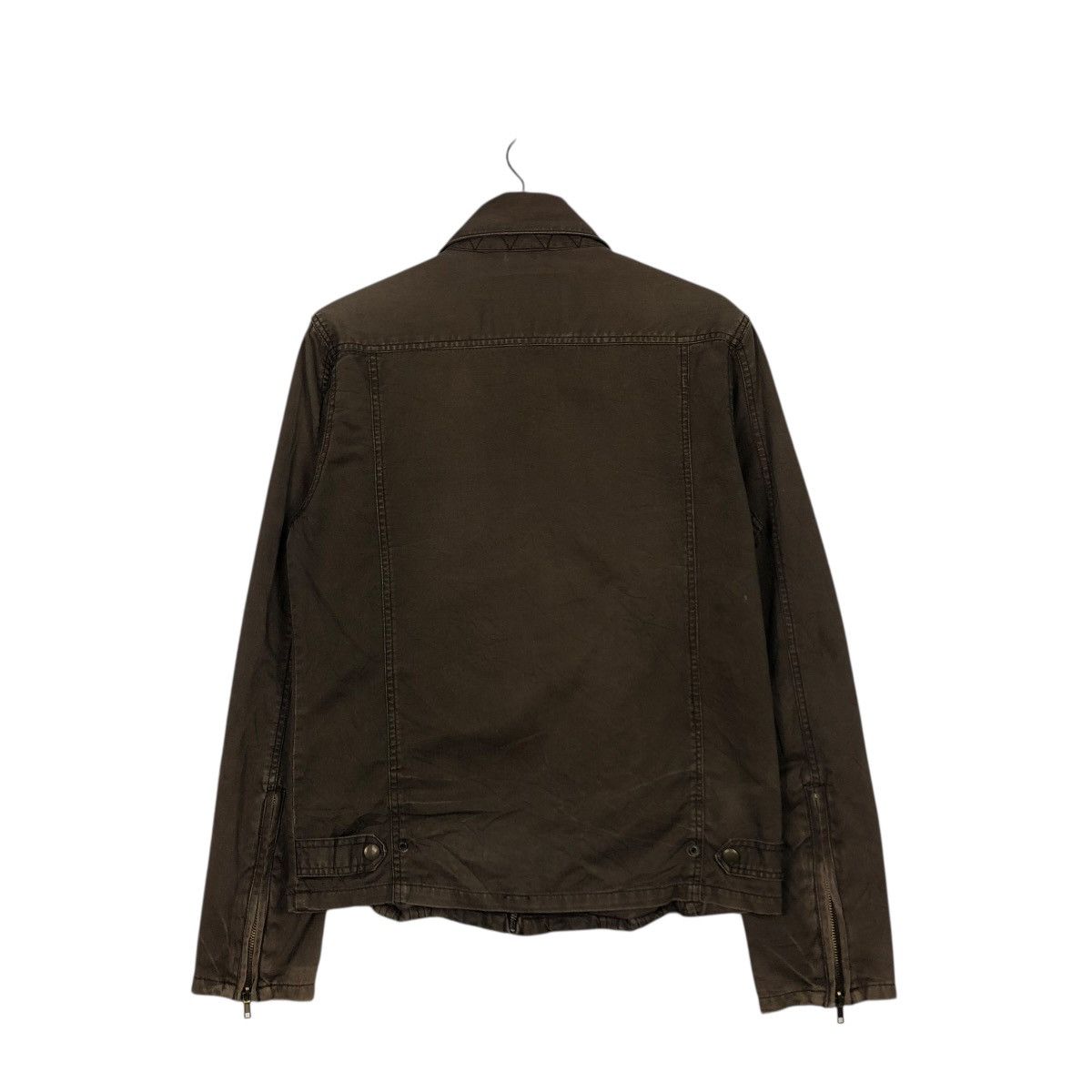 Japanese Brand 🔥VINTAGE BIKER JACKET CROPPED DESIGN ICCA ISSEY MIYAKE Size US M / EU 48-50 / 2 - 10 Thumbnail