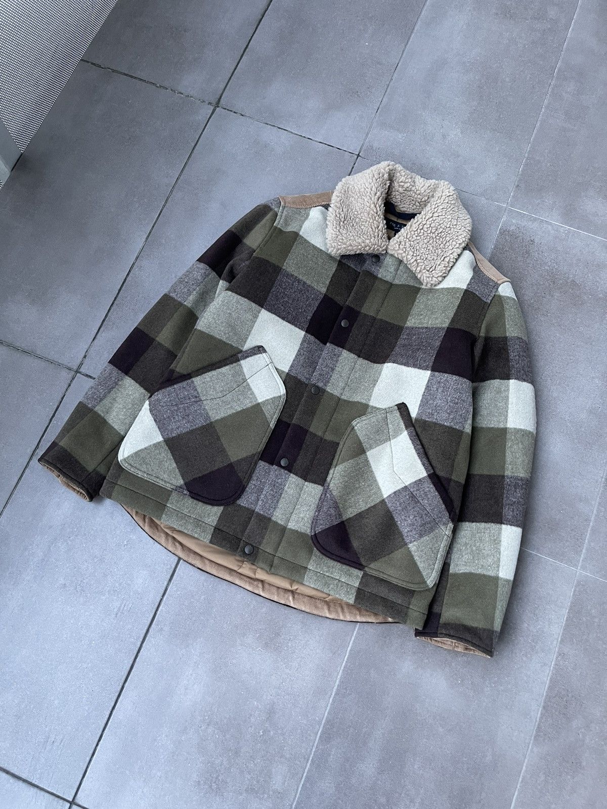 Rag & Bone !DS! AW22 Rag & Bone Checkered Army Buffalo Lane Jacket Size US M / EU 48-50 / 2 - 10 Thumbnail