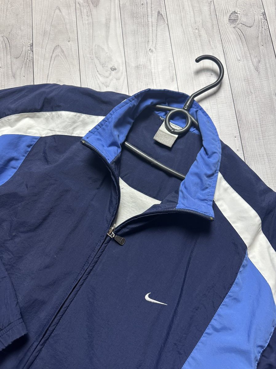 Nike × Vintage Vintage Nike track jacket size L logo line rare Size US L / EU 52-54 / 3 - 5 Thumbnail