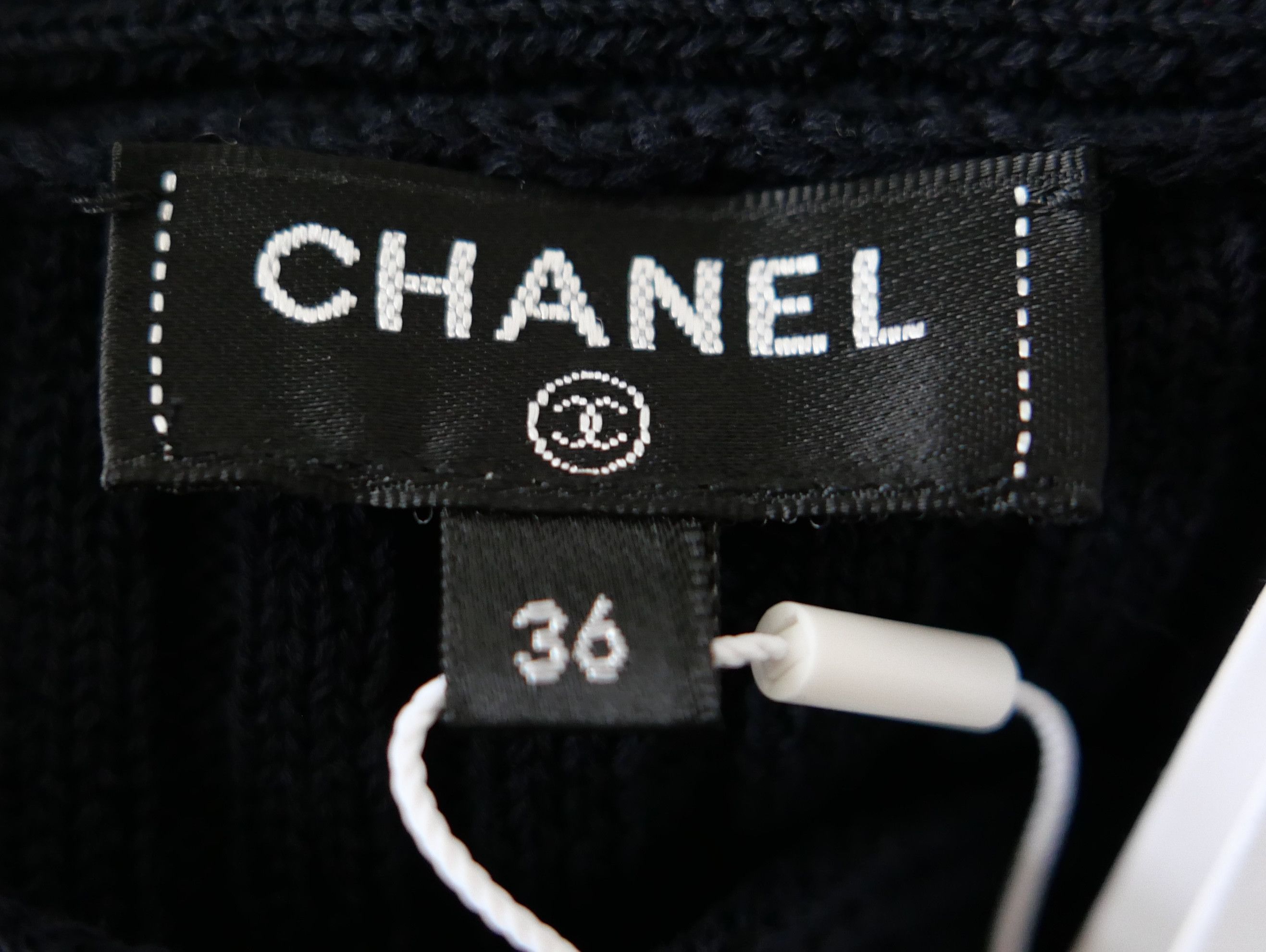 Chanel Chanel Resort 2020 20P CC Logo Sweater Dress Size S / US 4 / IT 40 - 9 Thumbnail