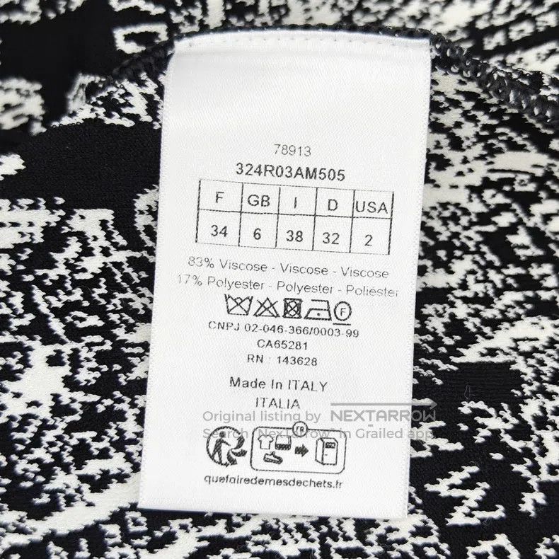 Dior Dior 24 new Paris map dresses Size XXS / US 00 / IT 34 - 4 Thumbnail