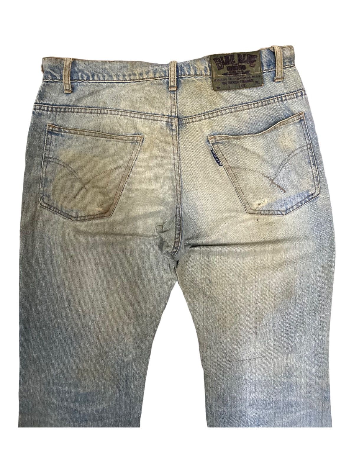 Blue Blue Japan Vintage Blue Blue Japan Mudwash Flare Denim Size US 31 - 12 Thumbnail