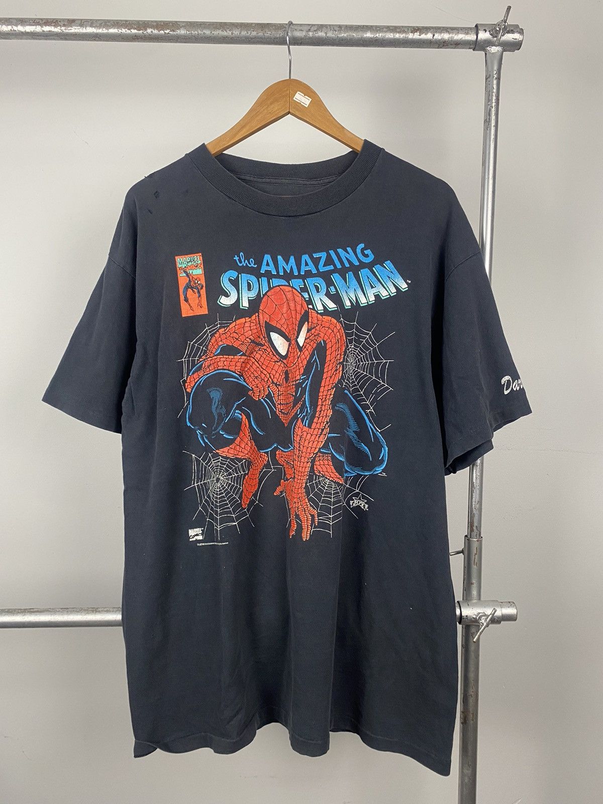 Marvel Comics × Vintage Vtg90’s Spider Man Size US XL / EU 56 / 4 - 1 Thumbnail