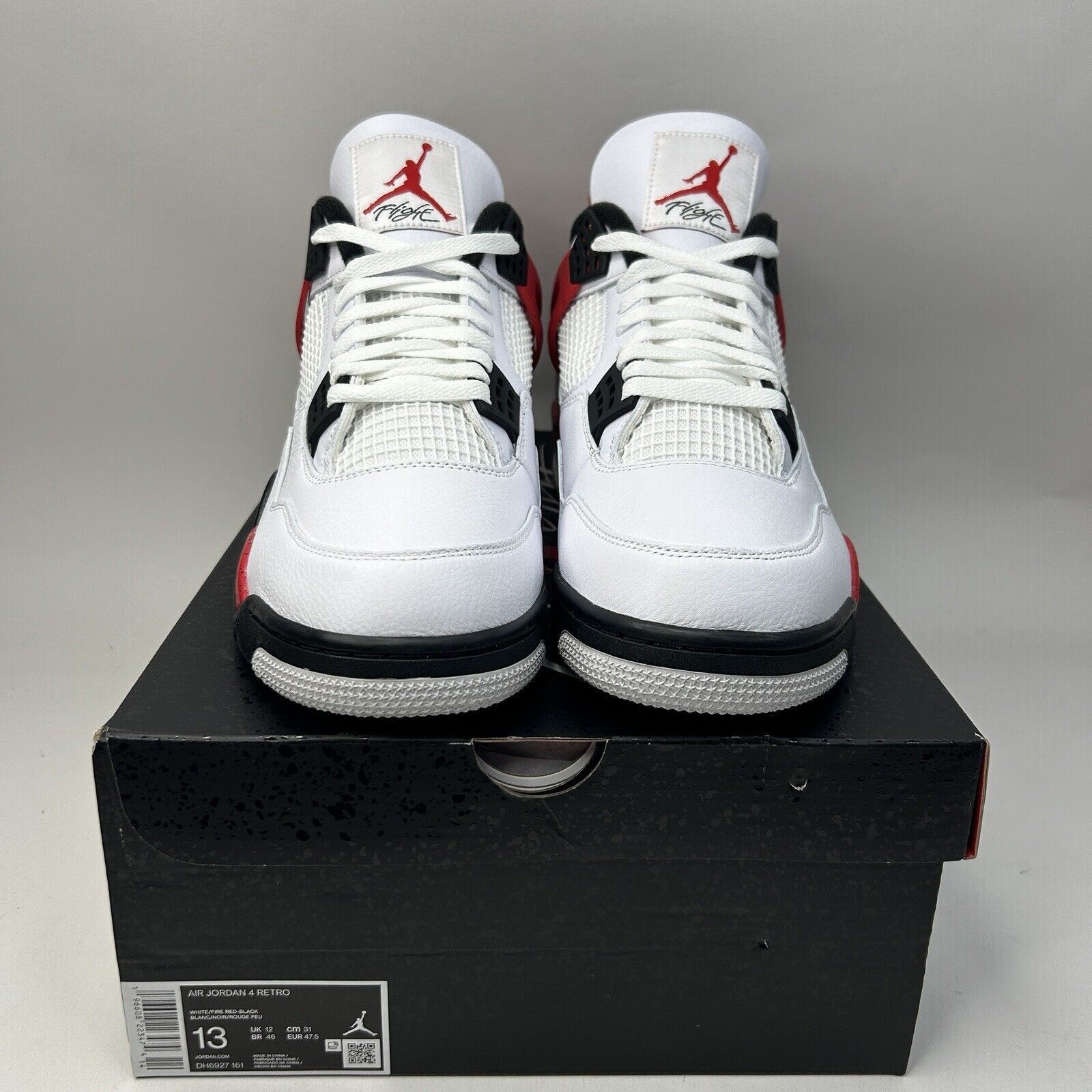Jordan Brand Nike Air Jordan 4 Retro “Red Cement” 2023 Size US 13 / EU 46 - 2 Thumbnail