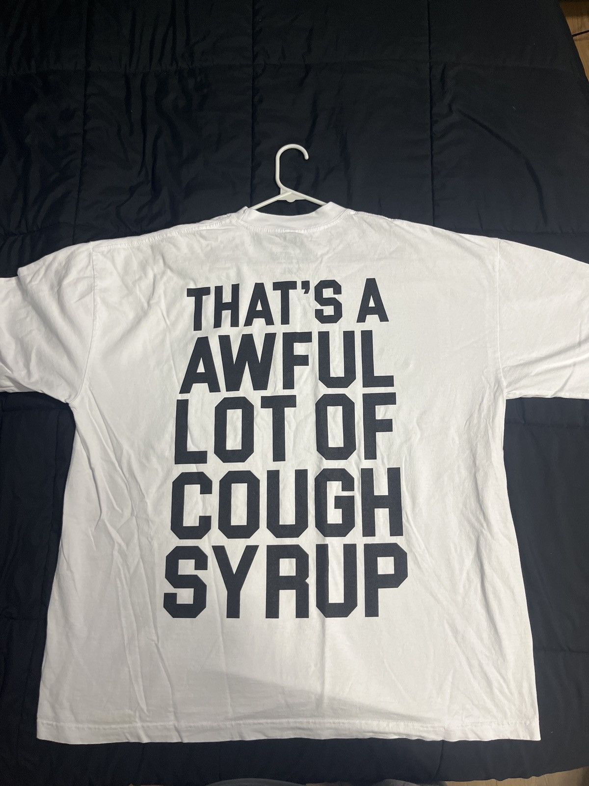 Awful Lot of Cough Syrup AWFUL LOT OF COUGH SYRUP TEE Size US XXL / EU 58 / 5 - 2 Thumbnail
