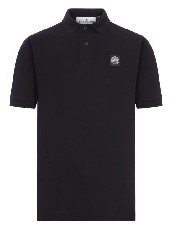 Stone Island STONE ISLAND Men Polo Shirts K2S152200005 S0017V0029 Black Size US L / EU 52-54 / 3 - 1 Thumbnail