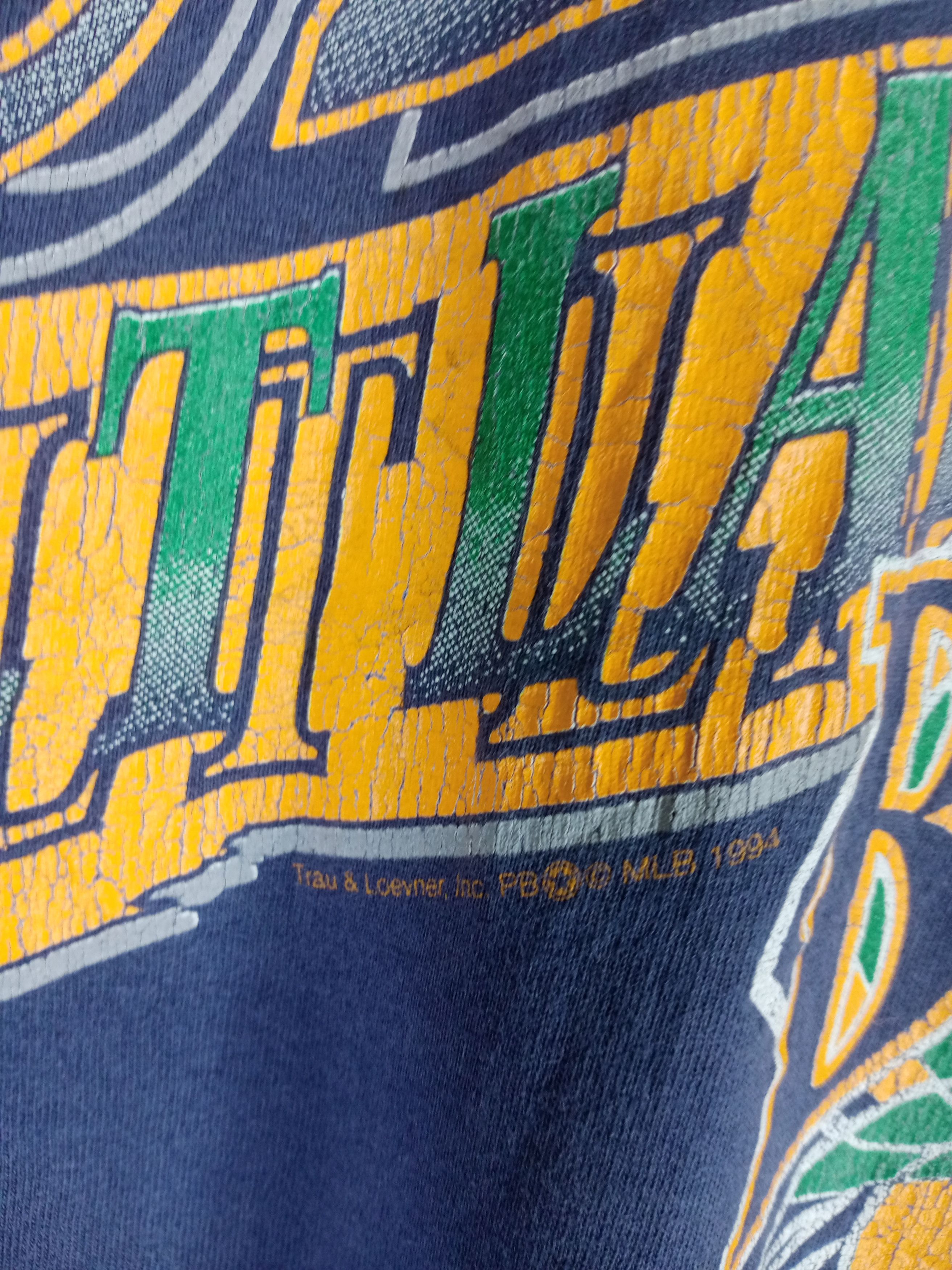 MLB × Vintage Vintage 1994 BUZZ SALT LAKE Big Logo Tshirt Size US M / EU 48-50 / 2 - 4 Thumbnail