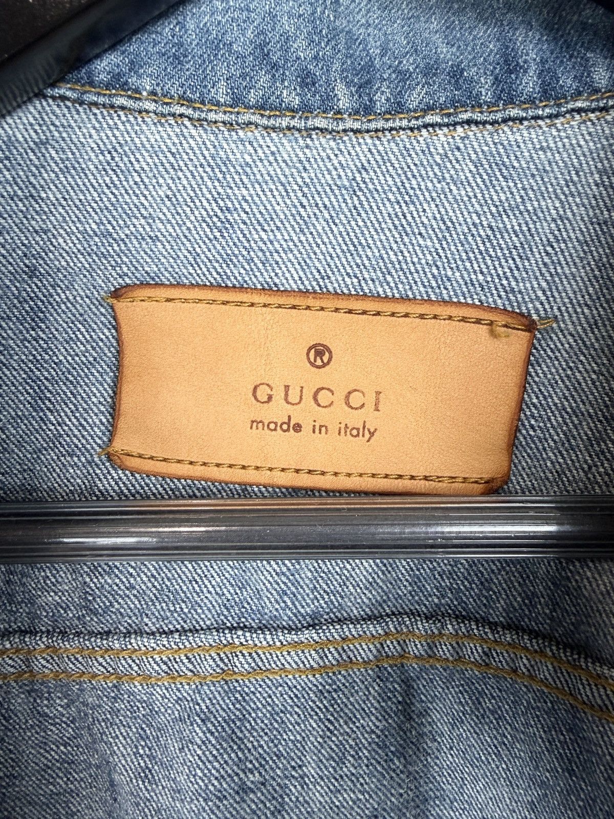 Gucci Gucci Tom Ford Vintage Two Pocket Button Up Denim Jacket Size US S / EU 44-46 / 1 - 6 Thumbnail