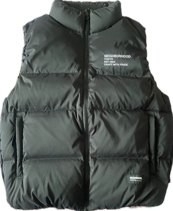 Neighborhood NEIGHBORHOOD 23AW Classic Down Vest Size US L / EU 52-54 / 3 - 1 Thumbnail