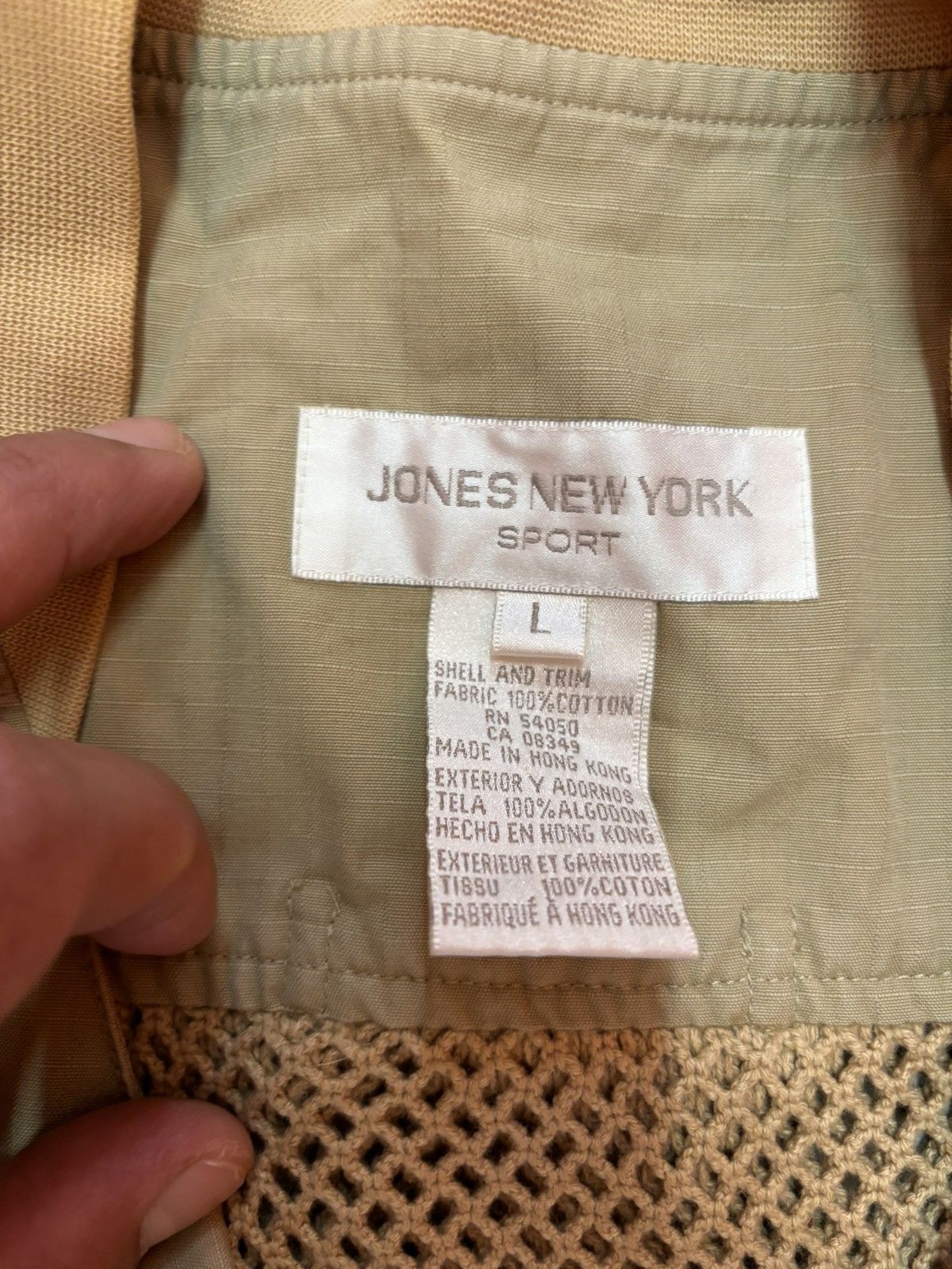 Jones New York × Vintage ***FINAL DROP***RARE 90s JONES NEW YORK SAFARI JACKET L Size US L / EU 52-54 / 3 - 3 Thumbnail