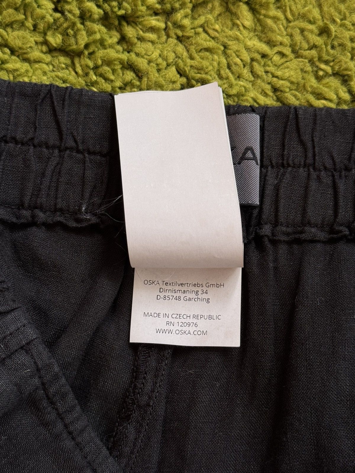 Hysteric Glamour Oska 100% linen barrel fit wide leg pants Size US 32 / EU 48 - 7 Thumbnail
