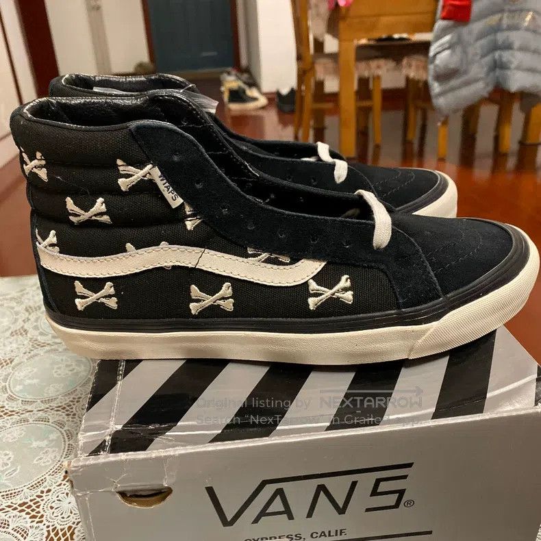 Wtaps Wtaps Collaborative embroidery small bone high-top board s Size US 8.5 / EU 41-42 - 2 Thumbnail