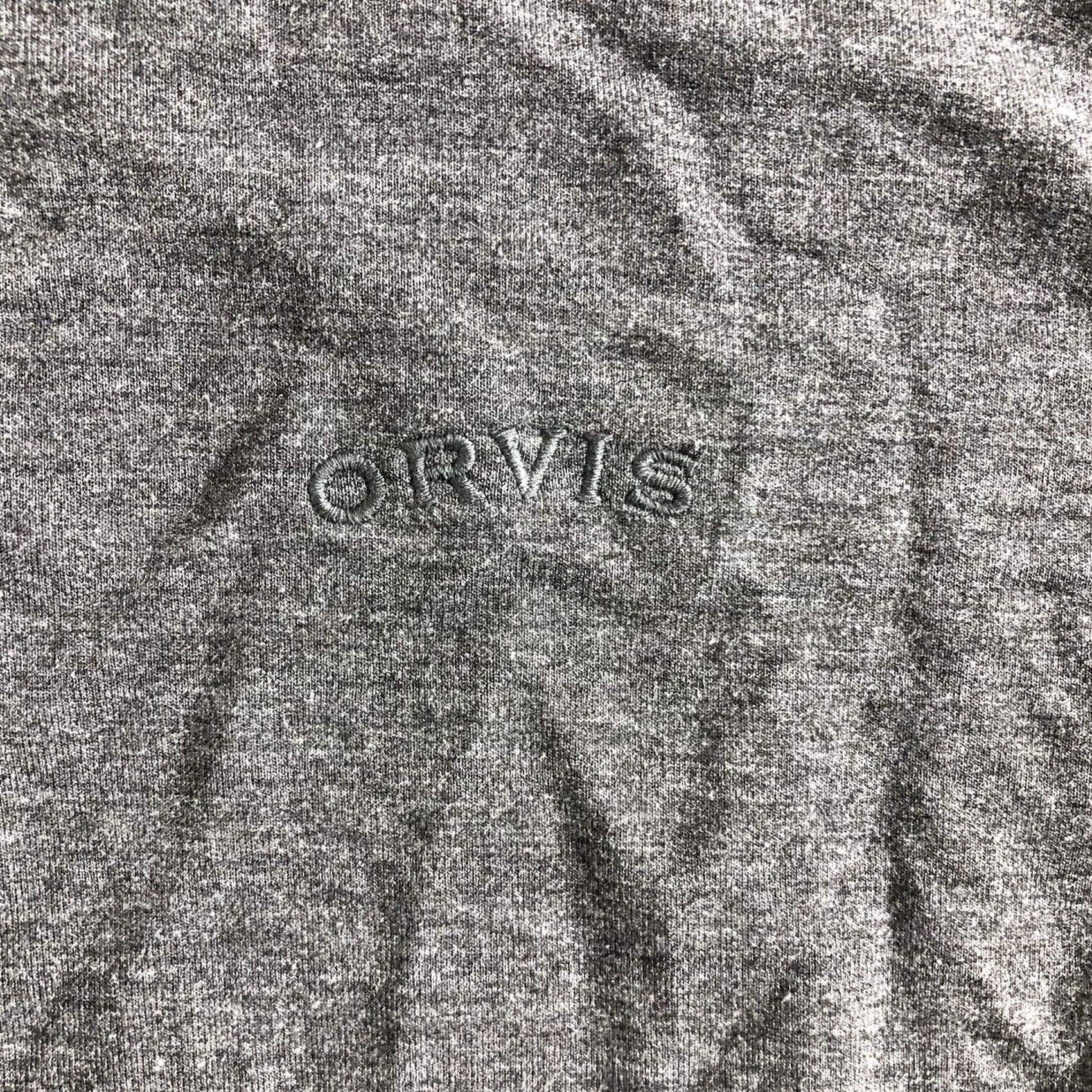 Orvis Orvis Classic Collection 1/4 Zip Pullover Long Sleeve Shirt Men Size M Gray Size US M / EU 48-50 / 2 - 4 Thumbnail