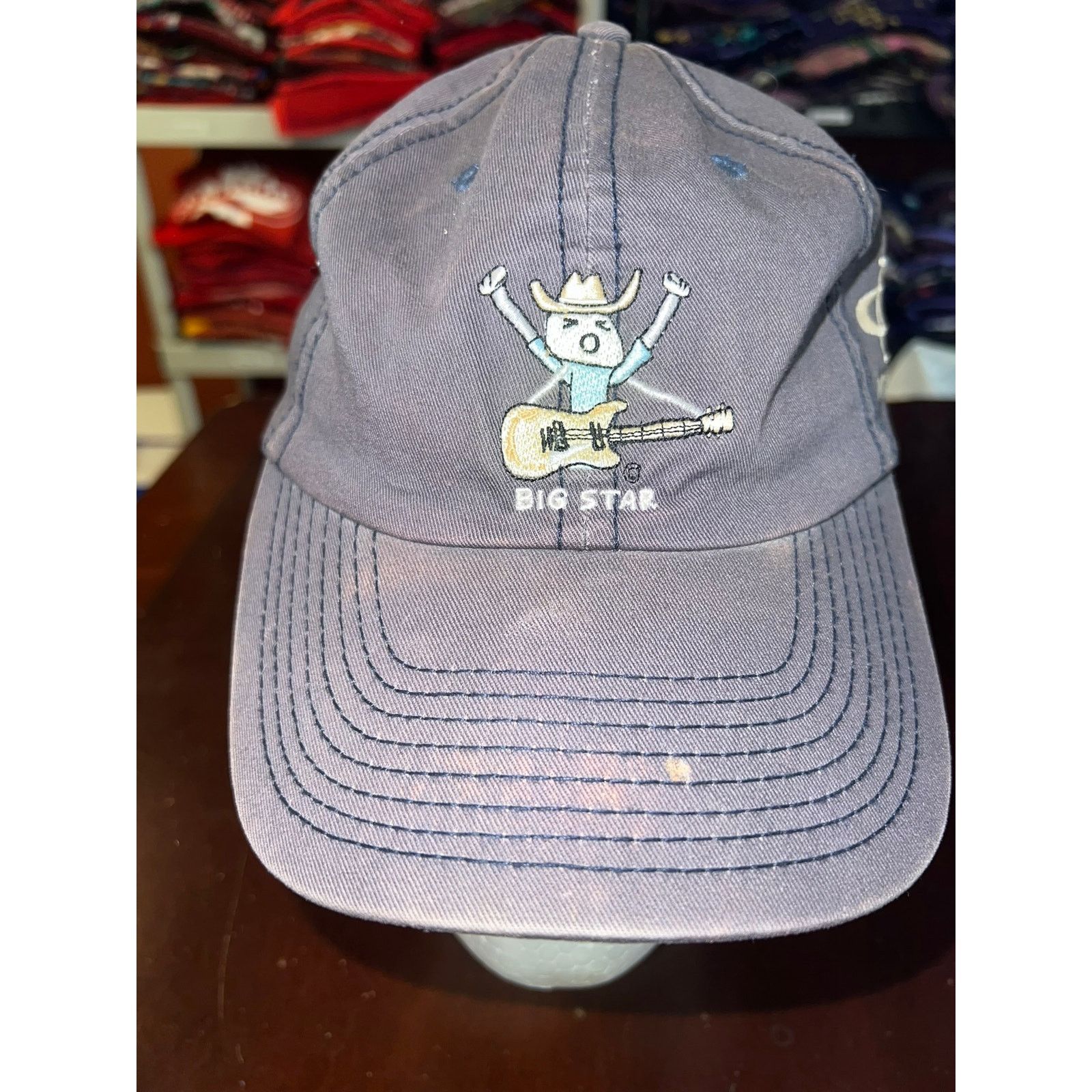 Vintage Vintage Kenny Chesney Hat Big Star Music Tour Concert Cap Size ONE SIZE - 3 Thumbnail