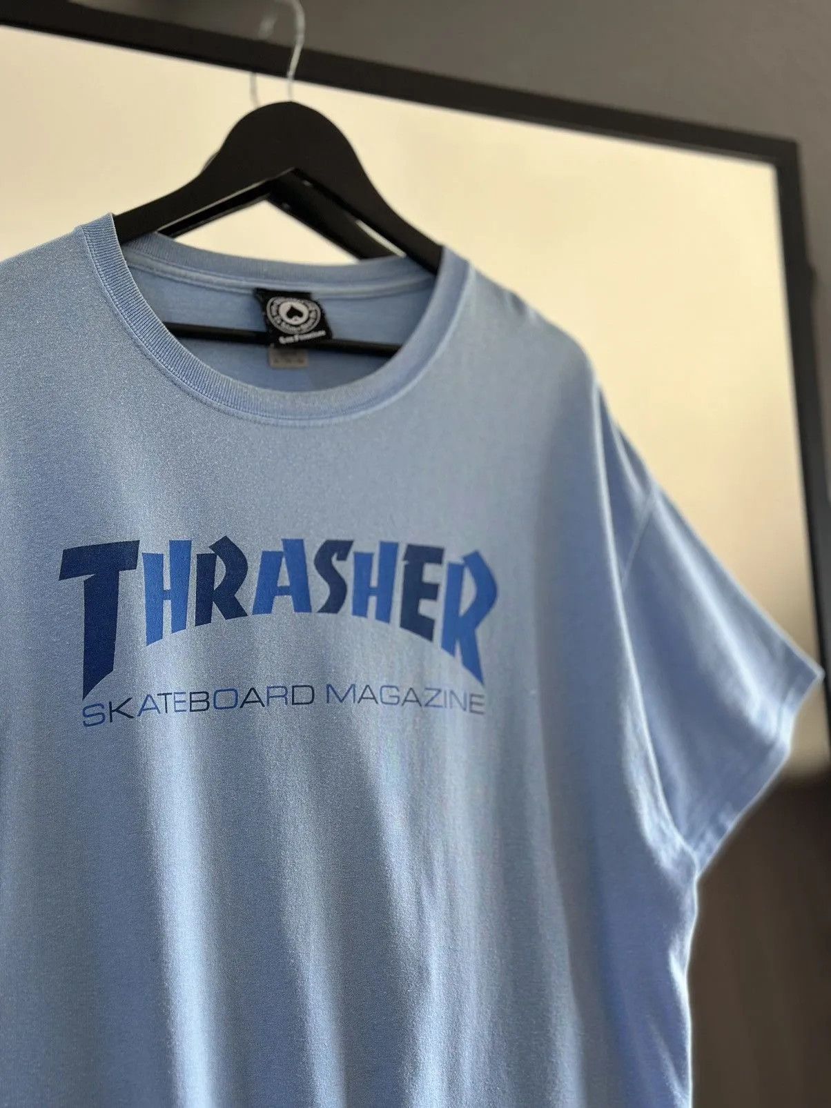 Thrasher Vintage Thrasher T-shirt Sk8 Stussy style Faded Y2K USA Size US XL / EU 56 / 4 - 6 Thumbnail