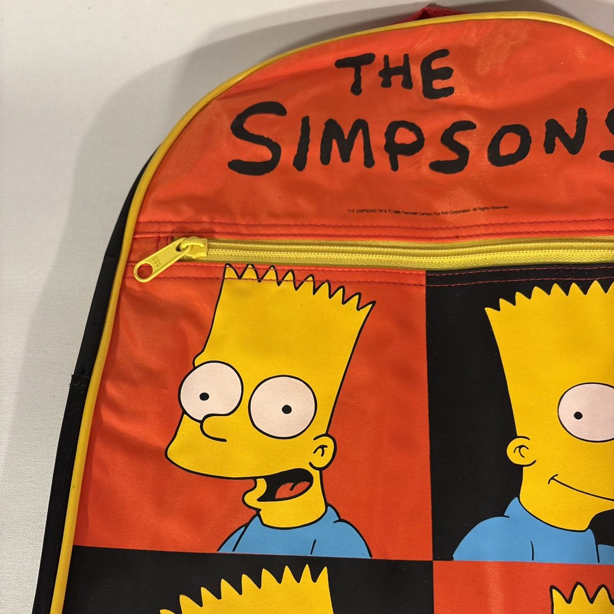 The Simpsons Vintage 90s The Simpsons Bags Many Faces of Bart Backpack Size ONE SIZE - 5 Thumbnail