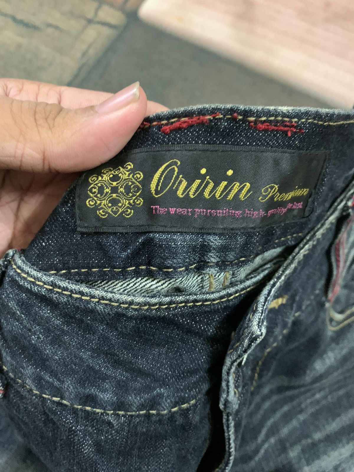 Hysteric Glamour SICK FLARE oririn japanese brand with back wing patch Size US 30 / EU 46 - 5 Thumbnail