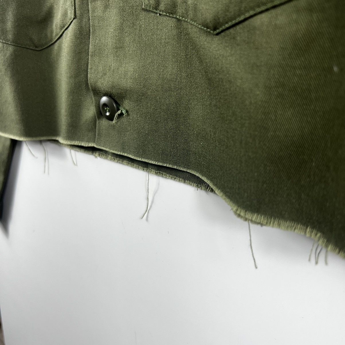 Other 🔥 (unisex) Custom Us Army Collarless Crop Type 2 jacket Size US S / EU 44-46 / 1 - 5 Thumbnail