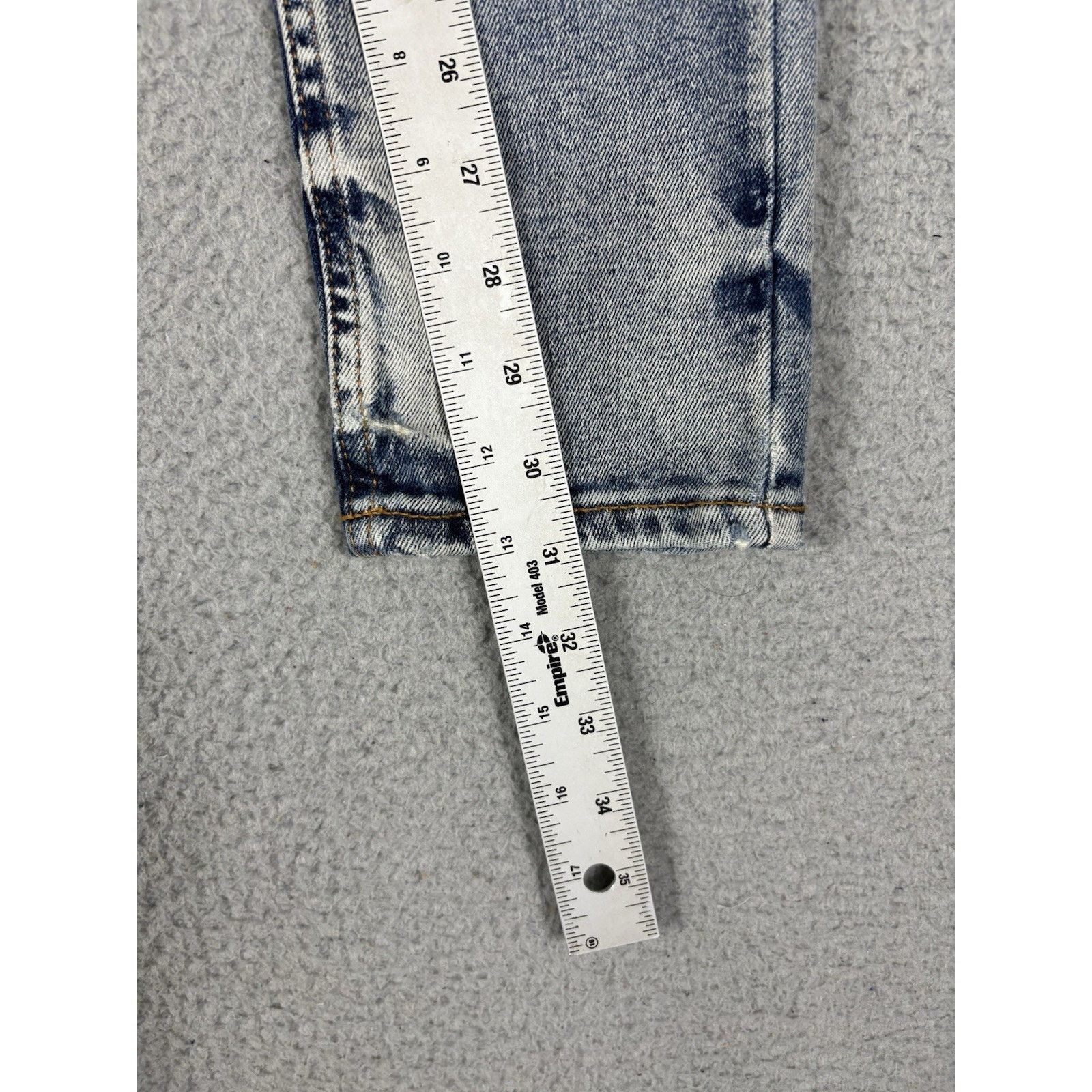 Ksubi Ksubi Van Winkle Jeans Men’s 30 Fits 29 Blue Grunge M Metal Size US 29 - 10 Thumbnail