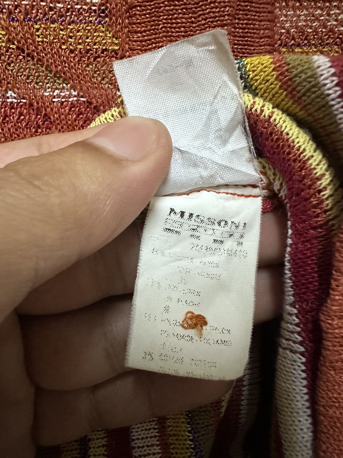 Missoni × Vintage Vintage Missoni Cropped Cardigan Size US S / EU 44-46 / 1 - 6 Thumbnail