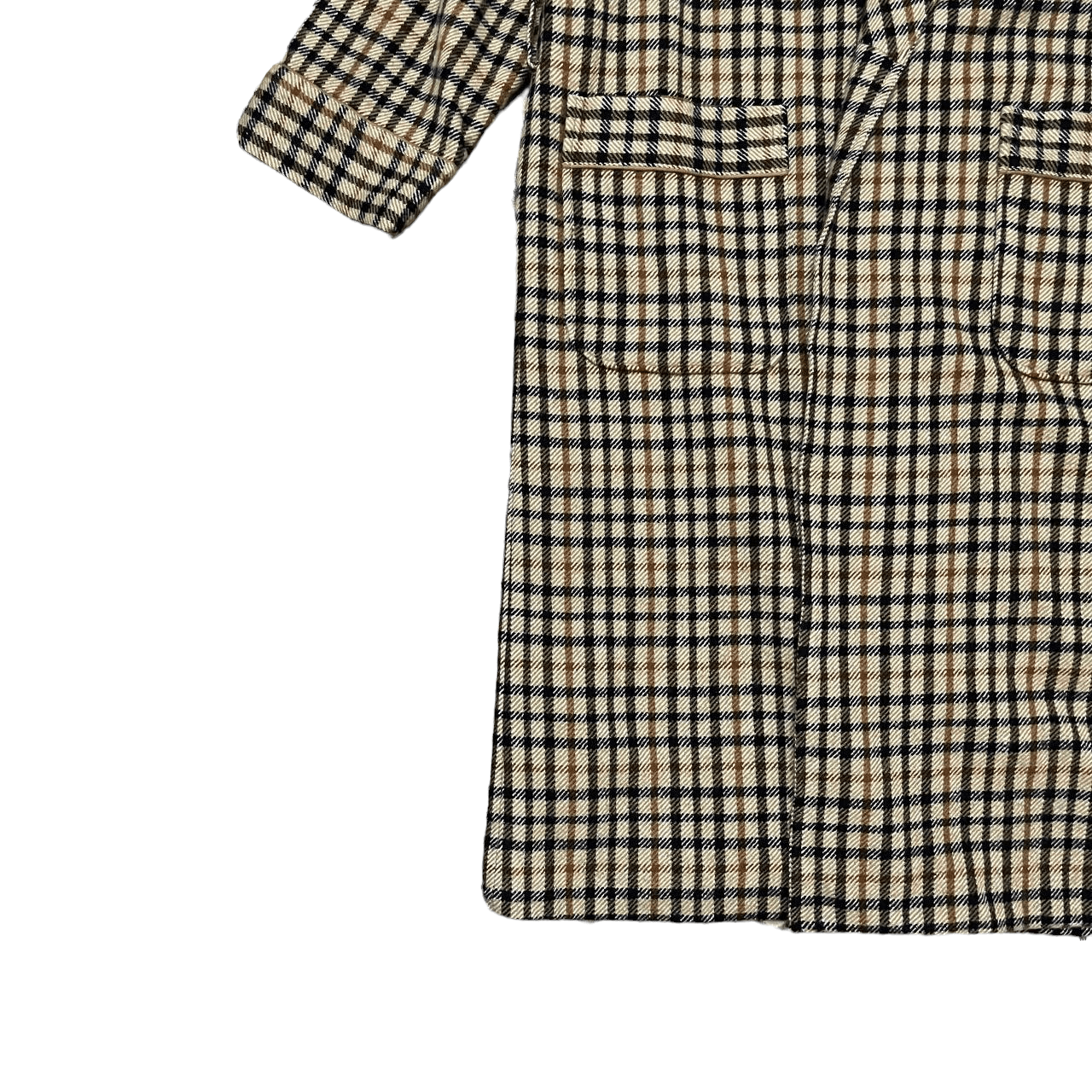 DAKS Vintage Daks London Checkered Wool Bathrobe Size US L / EU 52-54 / 3 - 3 Thumbnail