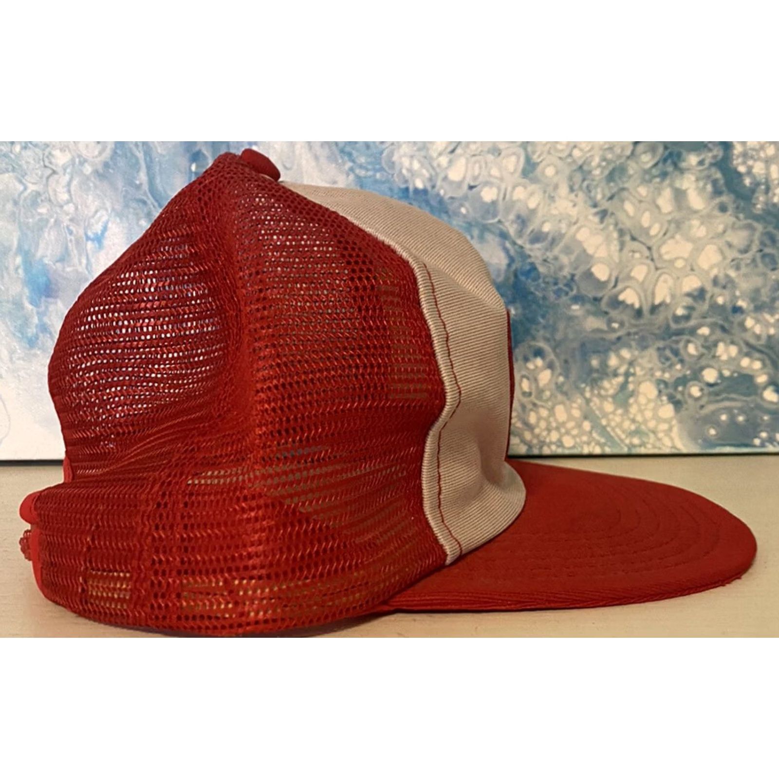 Vintage VINTAGE Toro Hat Lawnmower Tractor Farm Snapback Trucker Cap Red Adjustable Men 80s 90s Patch Collection Hats Size ONE SIZE - 3 Thumbnail