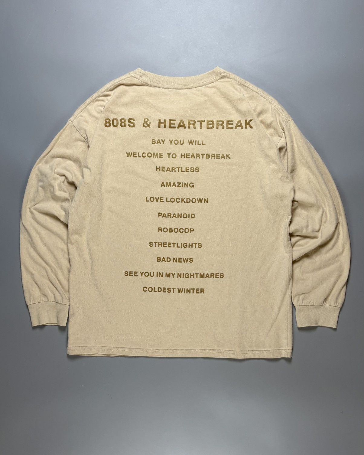Kanye West × Vintage × Yeezy Kanye West 808s & Heartbreak Hollywood Bowl Longsleeve 2015 Size US L / EU 52-54 / 3 - 1 Thumbnail