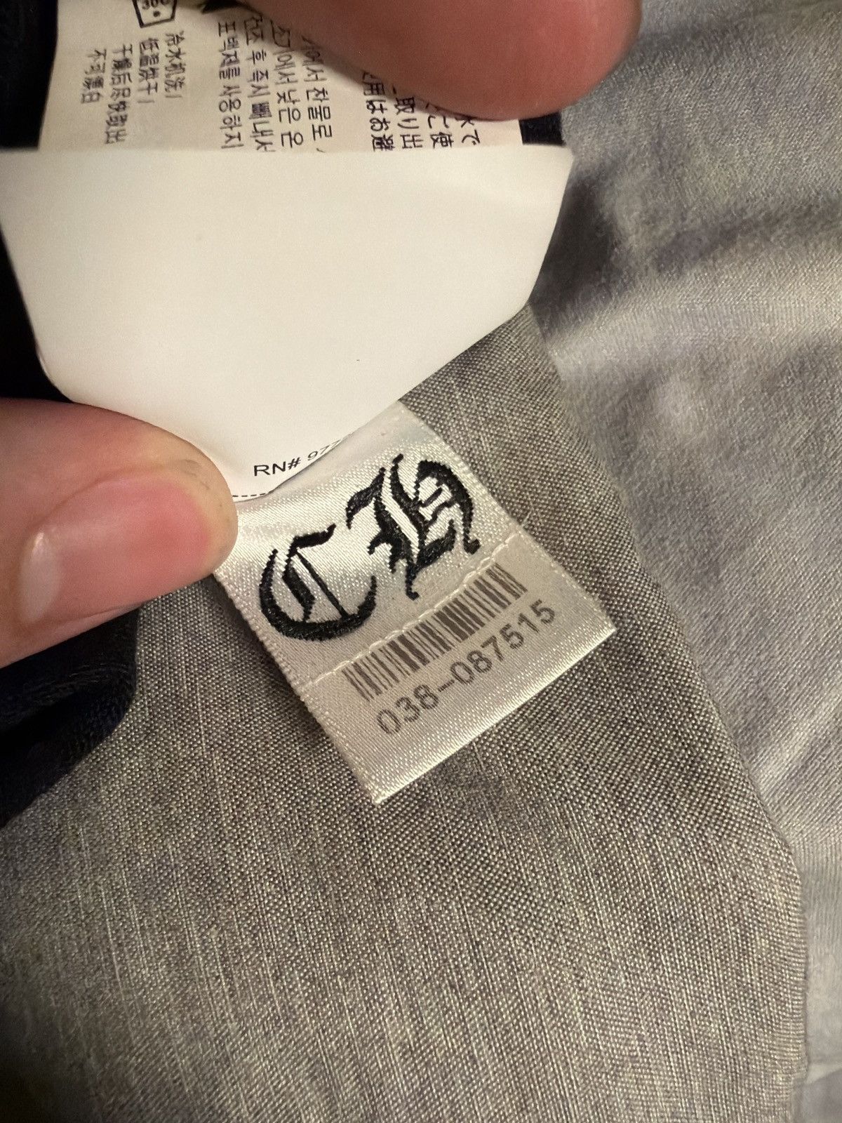 Chrome Hearts Chrome Hearts Embroidered Eye Chart Tee Size US XL / EU 56 / 4 - 7 Thumbnail