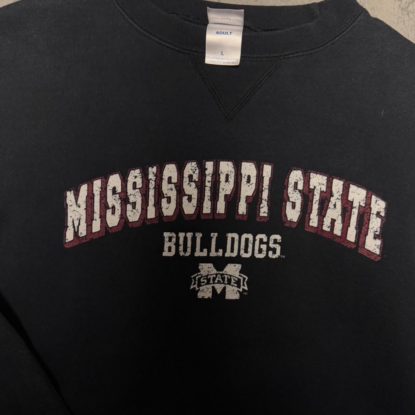 Soffe Mississippi State Bull Dogs Crewnecks -- L -- Size US L / EU 52-54 / 3 - 2 Thumbnail