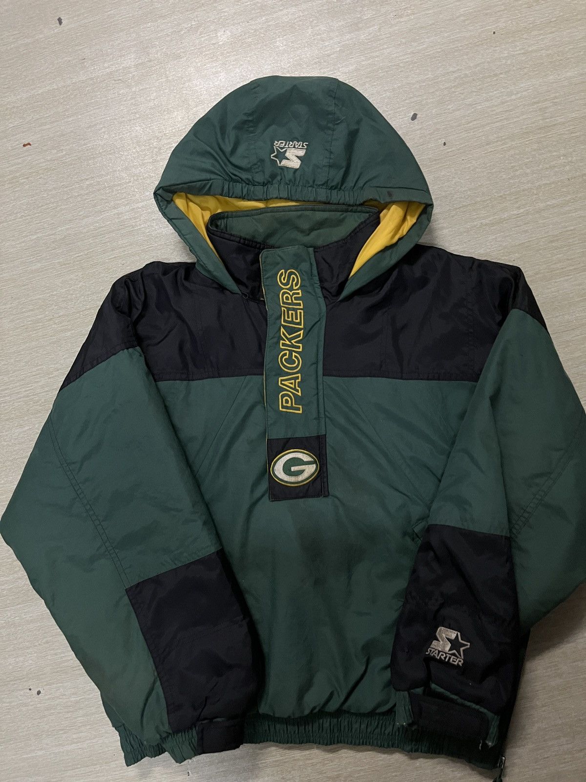 Starter × Vintage Vintage Green Bay Packers Starter Jacket Size US XL / EU 56 / 4 - 3 Thumbnail