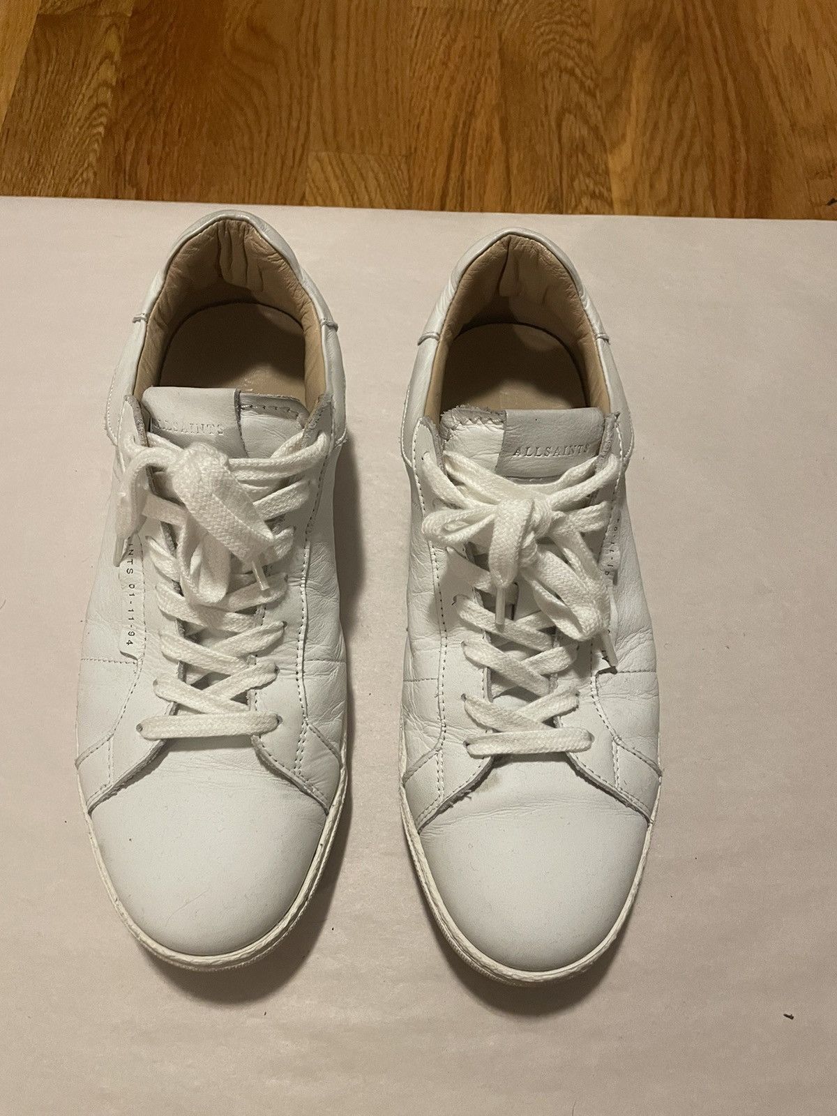 Allsaints Allsaints white sneakers Size US 8 / EU 41 - 1 Thumbnail