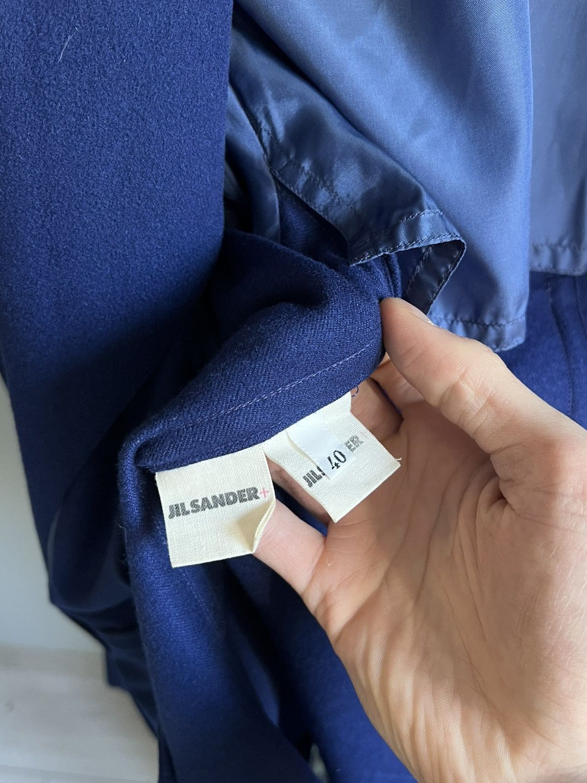 Jil Sander Vintage Jil Sander Cashmere Blazer Size 40R - 9 Thumbnail
