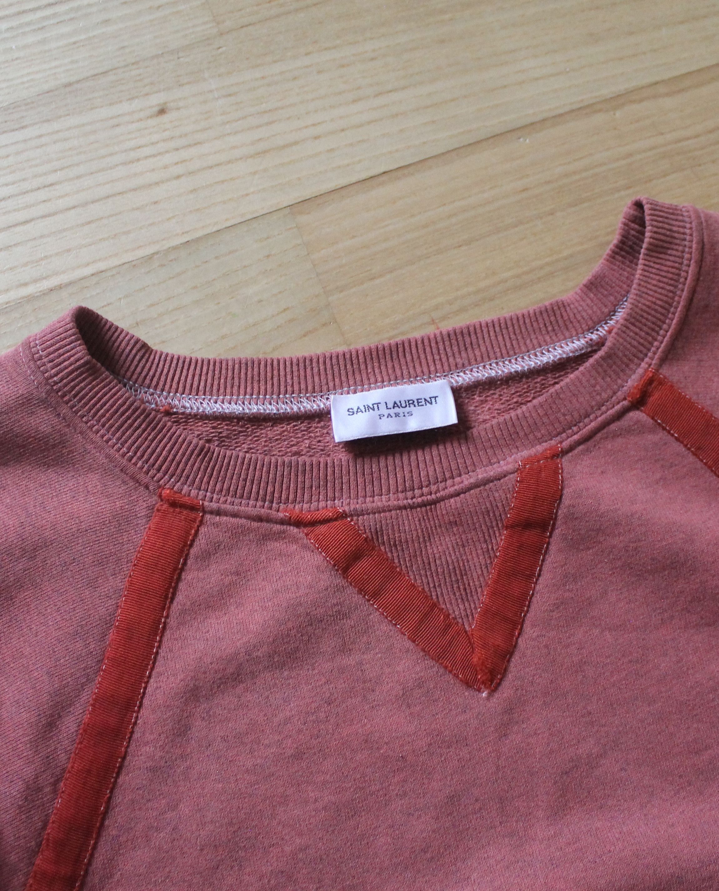 Saint Laurent Paris Saint Laurent Paris Sweatshirt Size US S / EU 44-46 / 1 - 6 Thumbnail