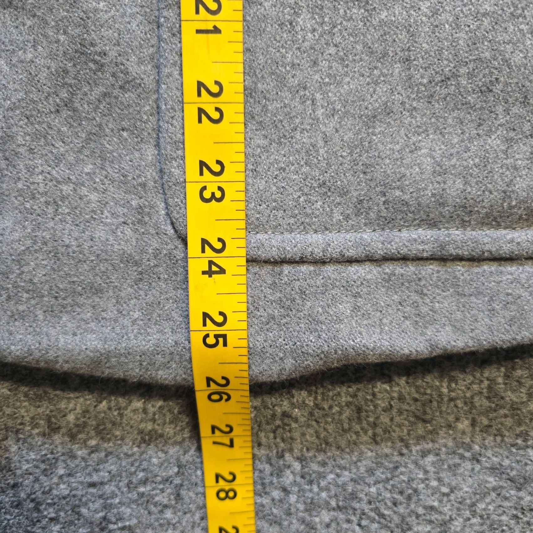 J.Crew J Crew Jacket Womens 2 Gray Melton Wool Stadium Cloth Toggles Zip Hooded Capsule Jacket Size XS / US 0-2 / IT 36-38 - 6 Thumbnail