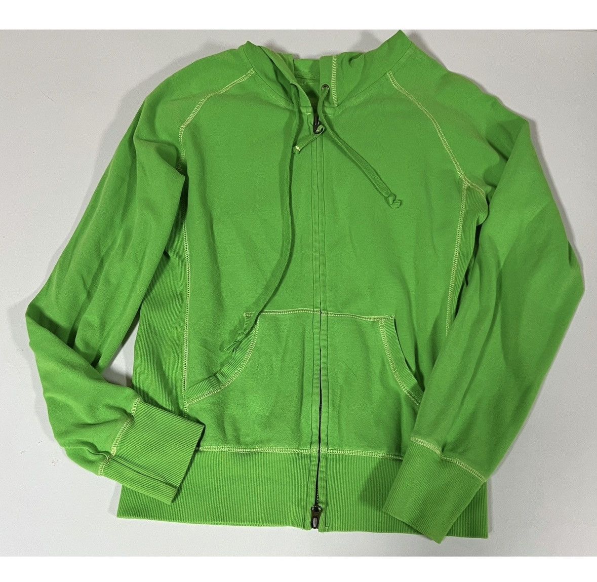 Gap GAP Kelly Green Zipper Sweater Sweatshirt Hoodie Size M 💚✨ Size US M / EU 48-50 / 2 - 1 Thumbnail