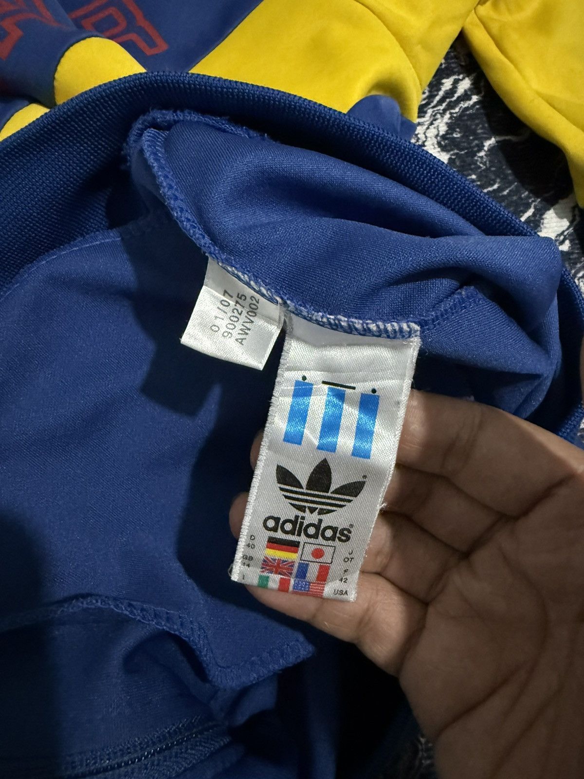 Vintage Vintage adidas ecuador football soccer tracktop Size US S / EU 44-46 / 1 - 9 Thumbnail